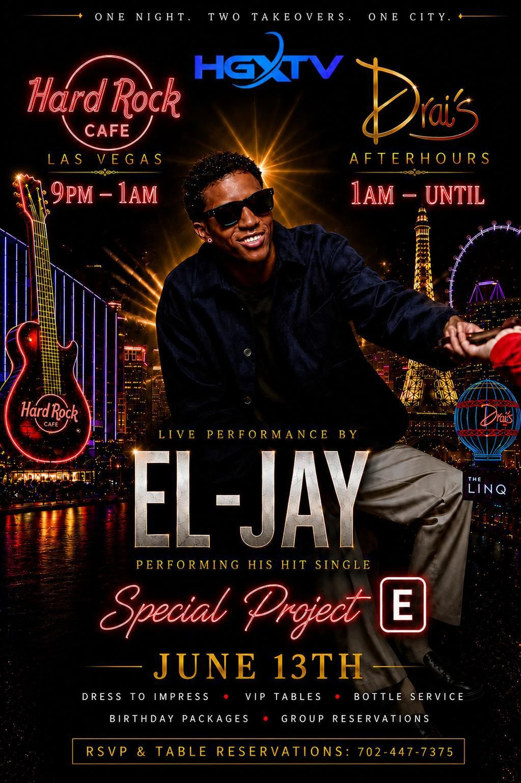 EL-JAY / Special Project / Hard Rock Café / Jun 19th, 2026